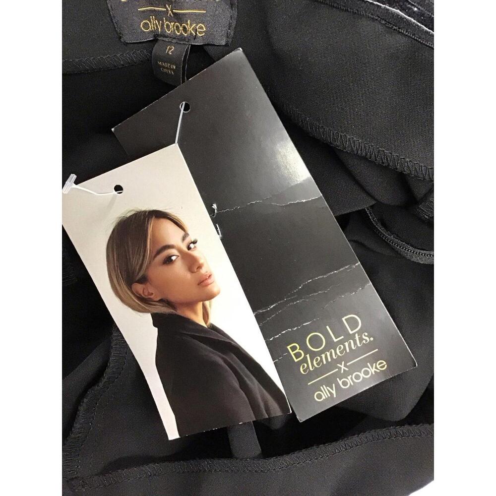 Bold elements ally Brooke strapless jumpsuit size… - image 4